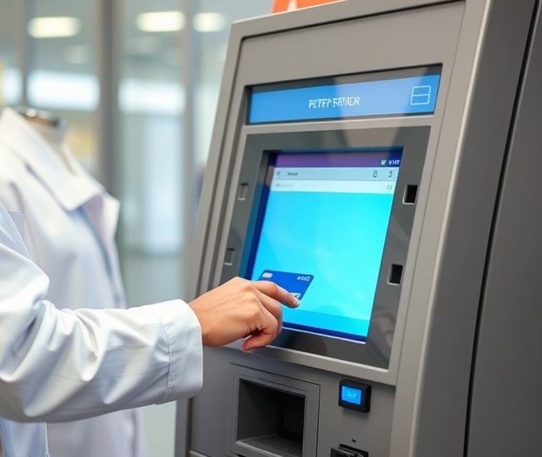 Security audit carried out on a self-service machine